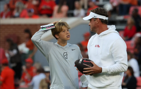 Lane Kiffin’s Son Drops Cryptic Reaction as Comment on $4.3M Carson Beck Blows Out of Proportion