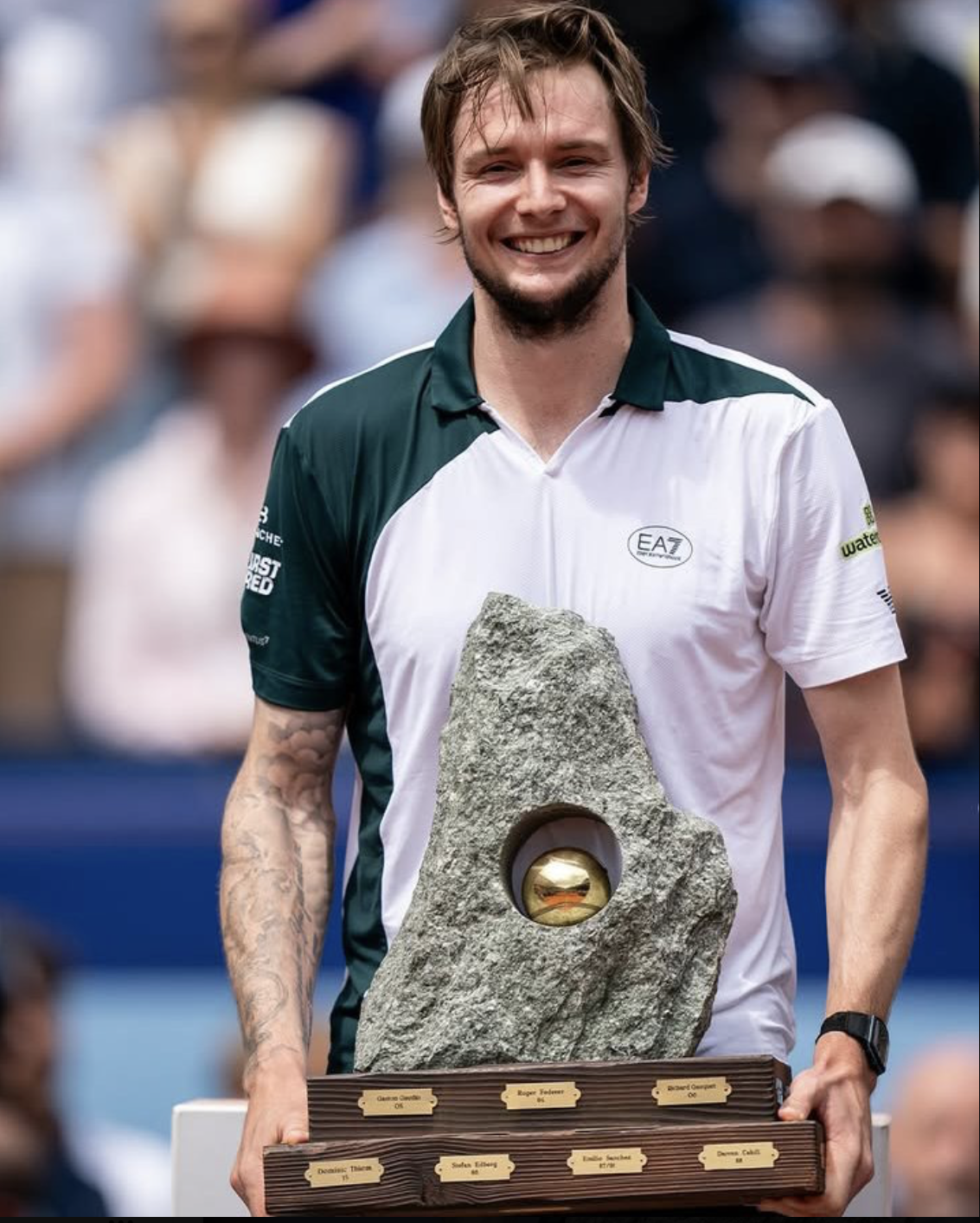 Alexander Bublik at Swiss Open Gstaad