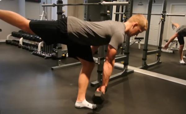 Golfer Single-Leg Romanian Deadlifts (RDLs)
