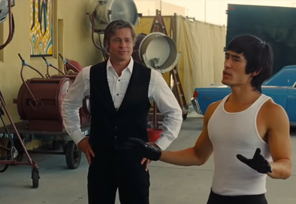 Bruce lee store brad pitt