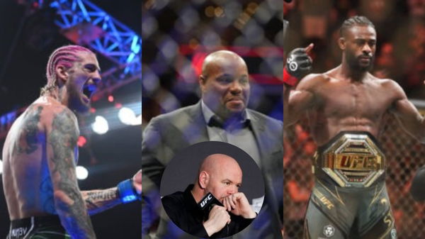 Sean O&#8217;Malley, Daniel Cormier, Aljamain Sterling, Dana White