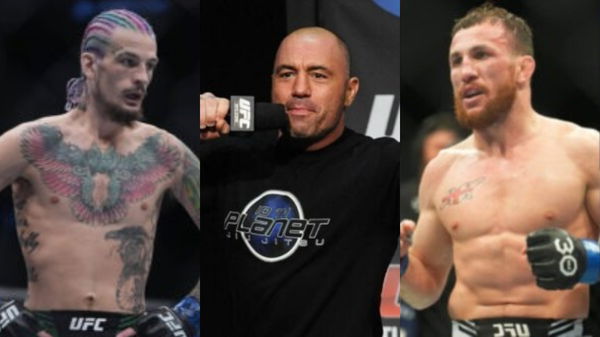 Sean O&#8217;Malley, Joe Rogan, Merab Dvalishvilil