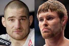 Sean Strickland and Bryce Mitchell