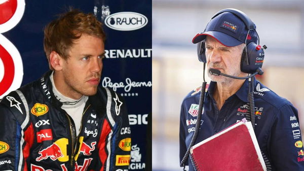 Sebastian Vettel and Adrian Newey