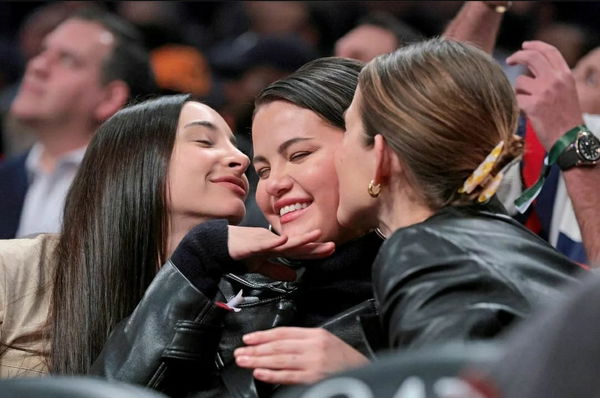 Selena Gomez Had a GNO at a Brooklyn Nets Game