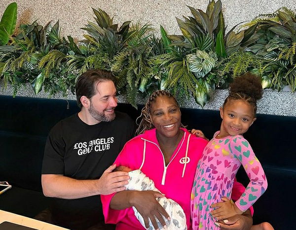 Serena Williams and family