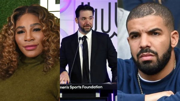 Serena Williams, Alexis Ohanian, Drake