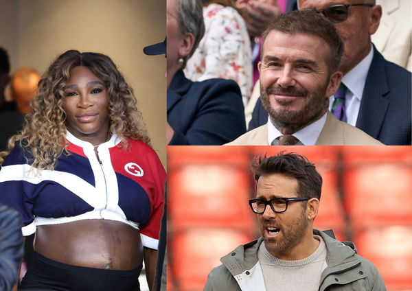 Serena Williams David Beckham and Ryan Reynolds