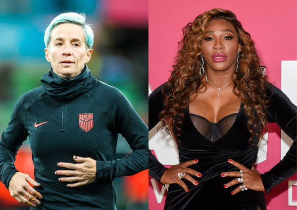 Serena Williams and Megan Rapinoe