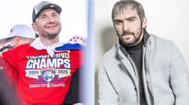 Sergei Bobrovsky and Alex Ovechkin