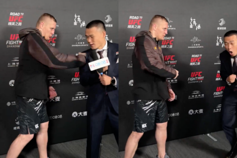 “This Guy Is Mad”: UFC Heavyweight With 15 Knockouts Sparks Frenzy After Punching “Stubborn” Interviewer