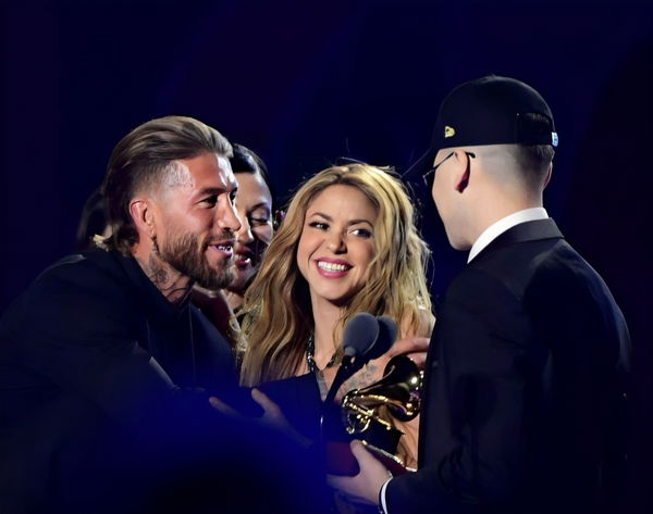 Sergio Ramos and Shakira