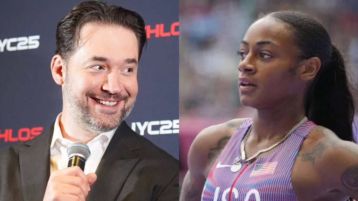 Alexis Ohanian Poses With Sha’Carri Richardson at 10 Downing Street as Athlos Eyes Bigger Track & Field Future Ahead of LA28