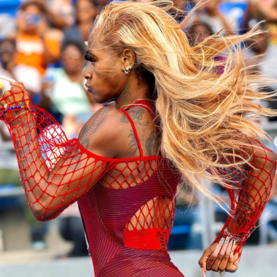  She Could Not Be More Fuc g Iconic Sha Carri Richardson s Viral 