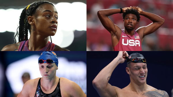 Sha&#8217;Carri Richarson, Noah Lyles, Katie Ledecky, Caeleb Dressel