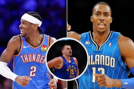 Shai Gilgeous Alexander Dwight Howard Nikola Jokic