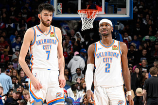 Shai Gilgeous-Alexander and Chet Holmgren