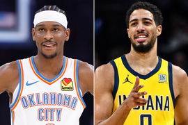 Shai Gilgeous-Alexander and Tyrese Haliburton