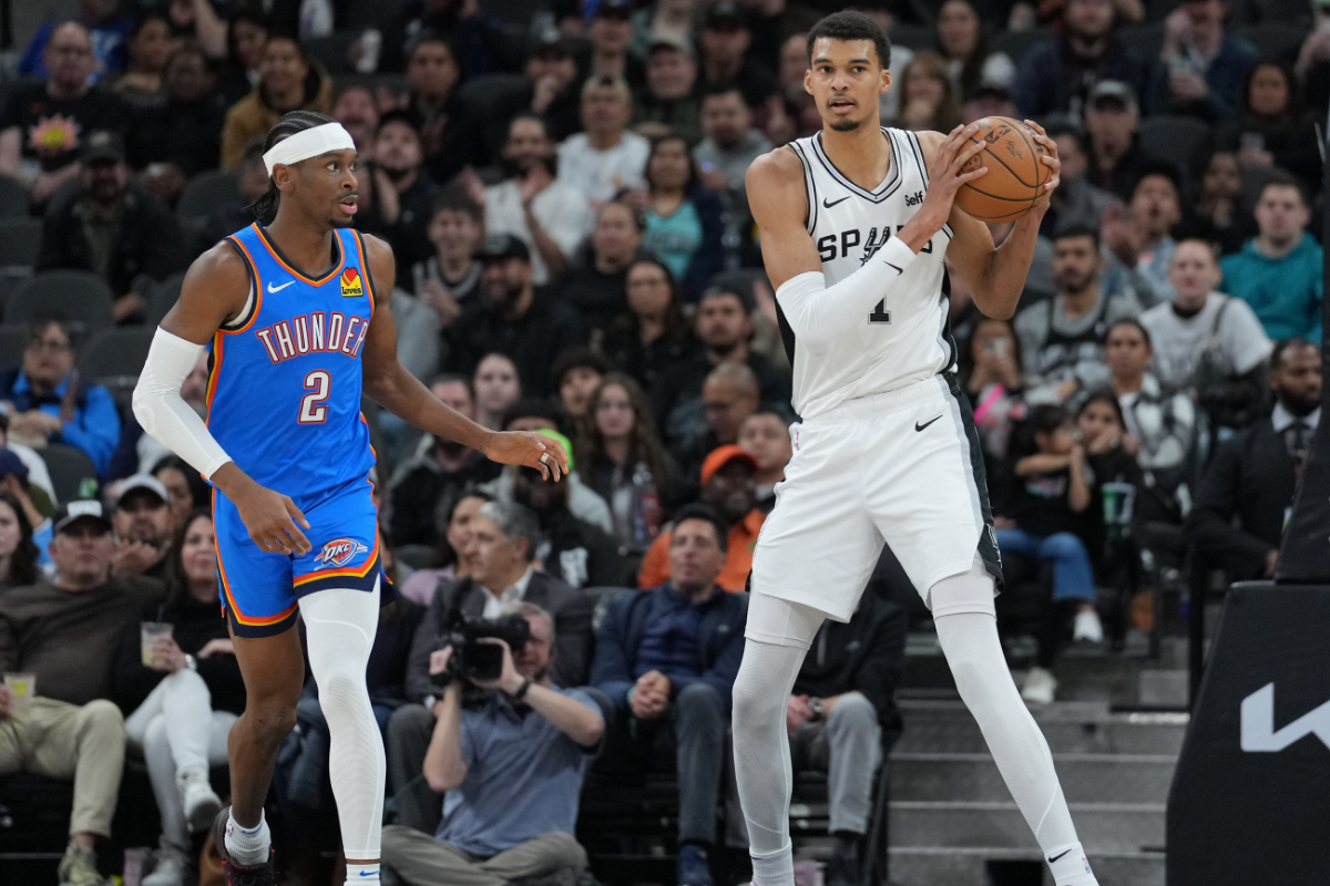 Shai Gilgeous-Alexander and Victor Wembanyama
