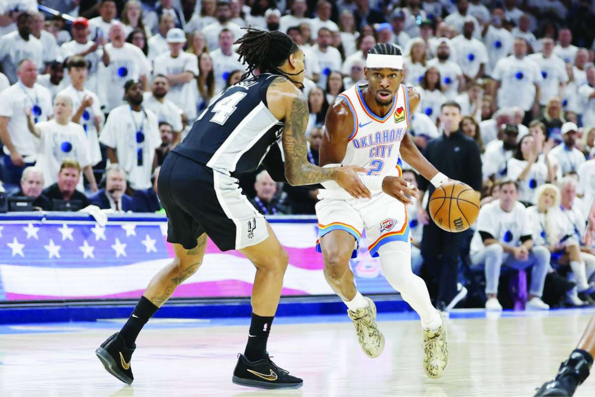 NBA Western Conference Finals Shai Gilgeous-Alexander vs Spurs