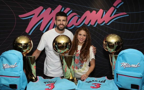 Shakira Gerard Pique NBA