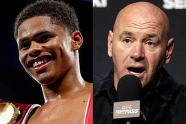 Shakur Stevenson, Dana White