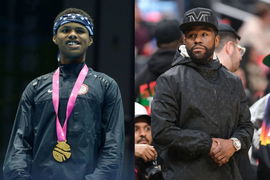 Shakur Stevenson, Floyd Mayweather