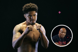 Shakur Stevenson, Mike Tyson