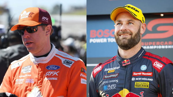 Brad Keselowski and Shane van Gisbergen