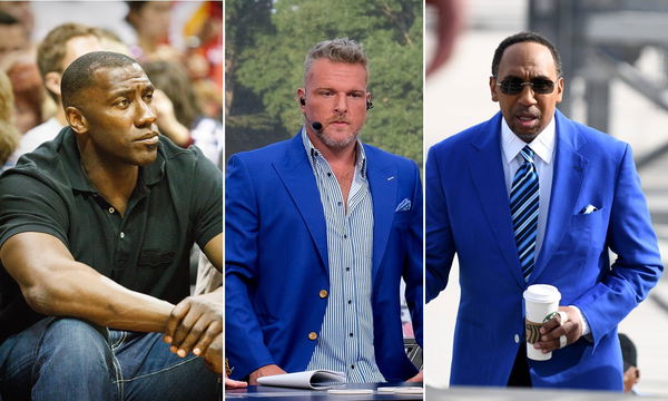 Shannon Sharpe, Pat McAfee, Stephen A. Smith