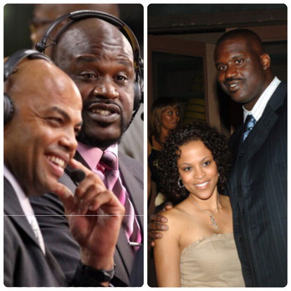 Shaquille O Neal with ex wife