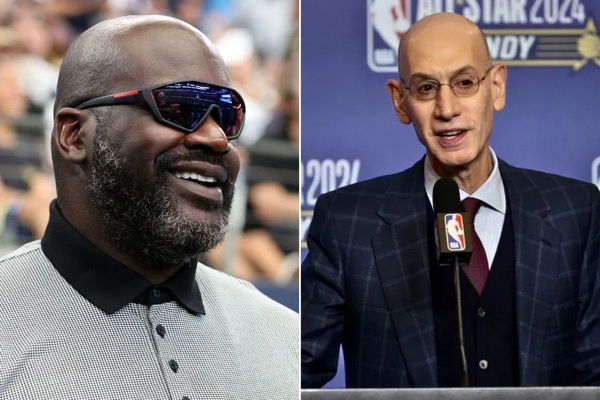 Shaquille O&#8217;Neal, Adam Silver