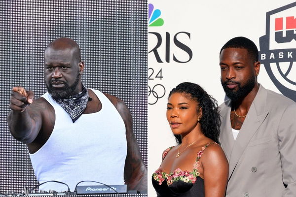 Shaquille O&#8217;Neal, Gabrielle Union, Dwyane Wade