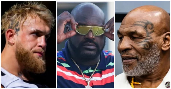 Shaquille O&#8217;Neal, Jake Paul, Mike Tyson