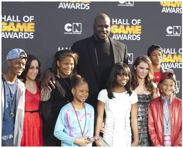 Shaquille O&#8217;Neal with family