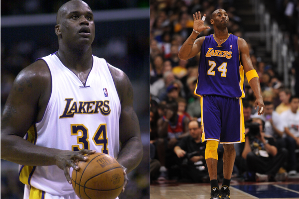 Shaquille O&#8217;Neal Kobe Bryant