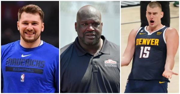 Shaquille O&#8217;Neal, Nikola Jokic, Luka Doncic