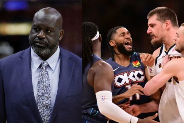 Shaquille O'Neal, Nikola Jokic brawl