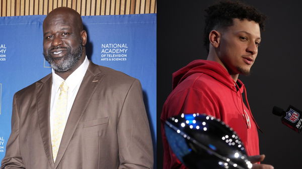 7 Feet Shaquille O’Neal ‘Avoids’ $450,000,000 Patrick Mahomes but Looks ...