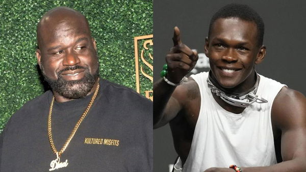 Shaquille O&#8217;Neal and Israel Adesanya