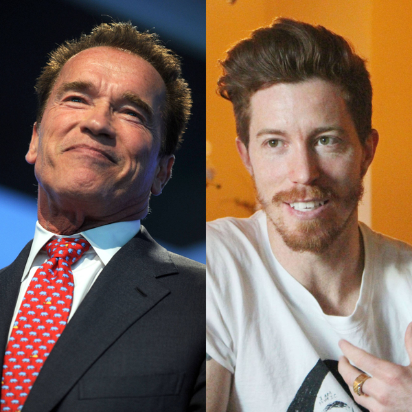 Shaun White, Arnold Schwarzenegger