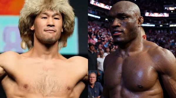 Shavkat Rakhmonov and Kamaru Usman