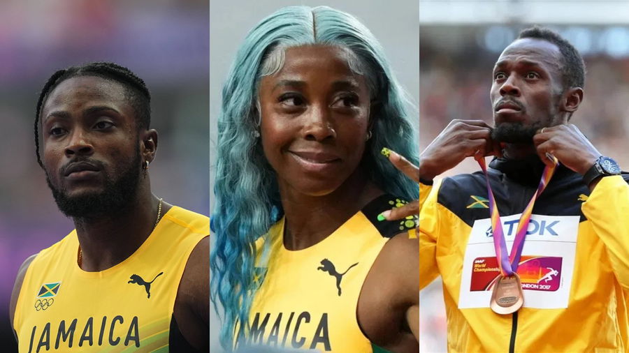 Jamaica's track stars honor Shelly-Ann Fraser-Pryce
