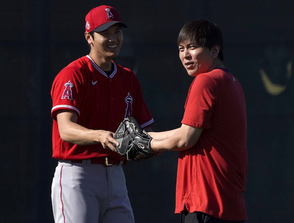 Shohei Ohtani's former baseball coach and teammates in Japan