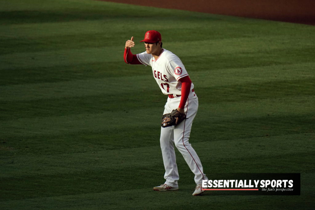 WATCH Viral Video of Shohei Ohtani’s Bullet Arm in the Outfield