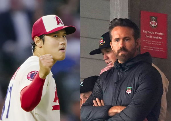 Shohei Ohtani and Ryan Reynolds Wrexham