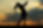 Silhouette golf