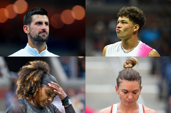 Simona Halep, Serena Williams, Novak Djokovic, Ben Shelton