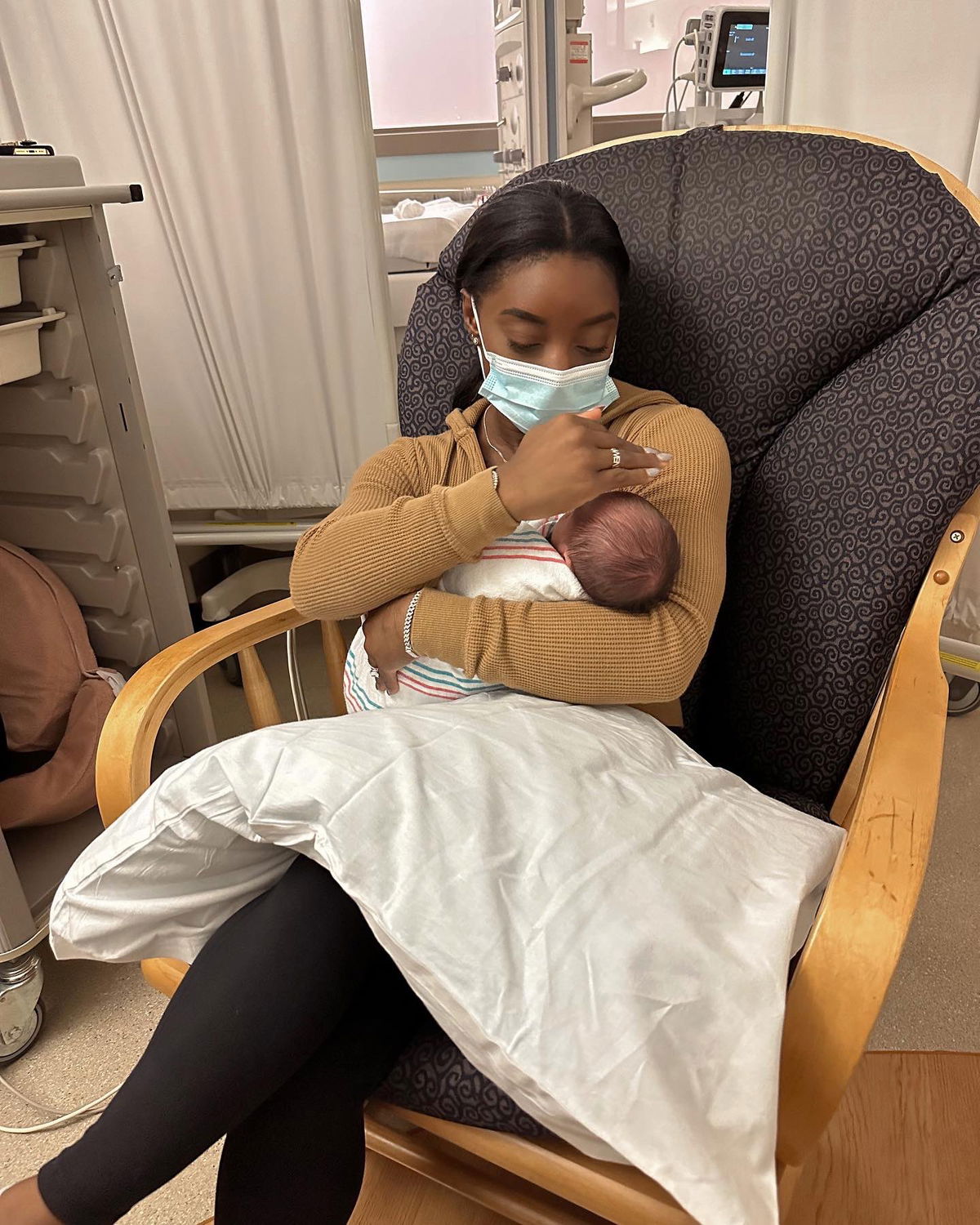 “She Is the Cutest” Simone Biles Refuses to Let Go of Baby Biles Even