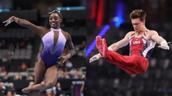 Simone Biles, Brody Malone